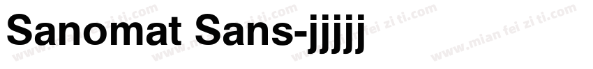 Sanomat Sans字体转换